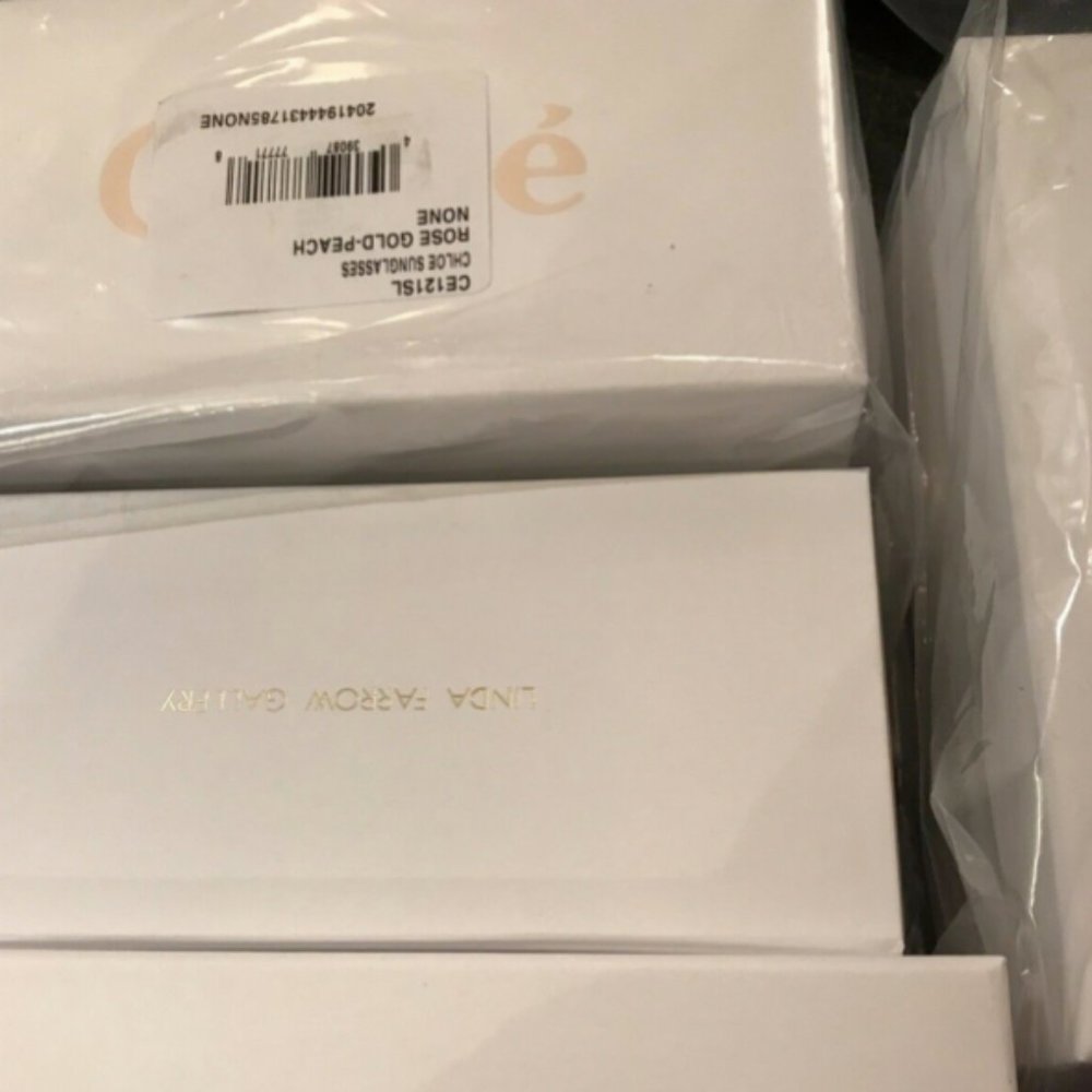 CHLOE ROSIE 59mm Scalloped Square-frame Grad Petrol The most Beloved MSRP$460